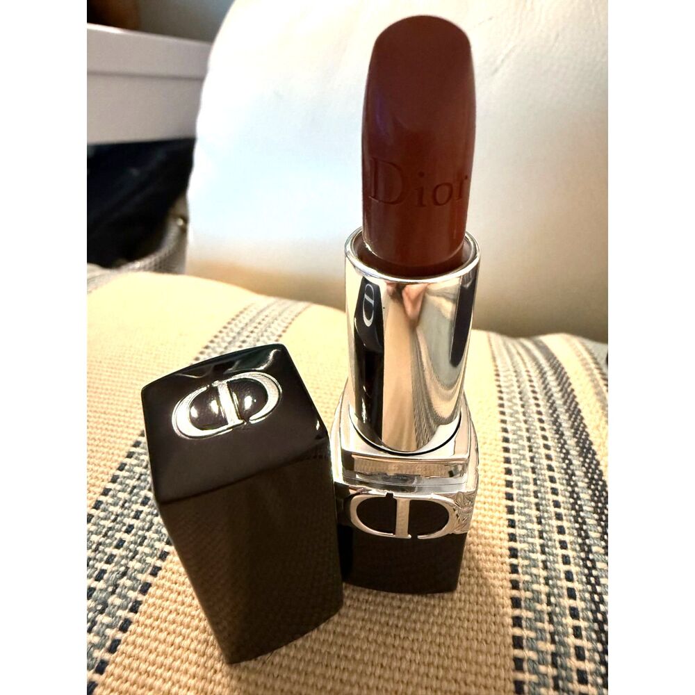 NWOB DIOR Rouge Dior 810 Dior Garden Satin Balm Lipstick